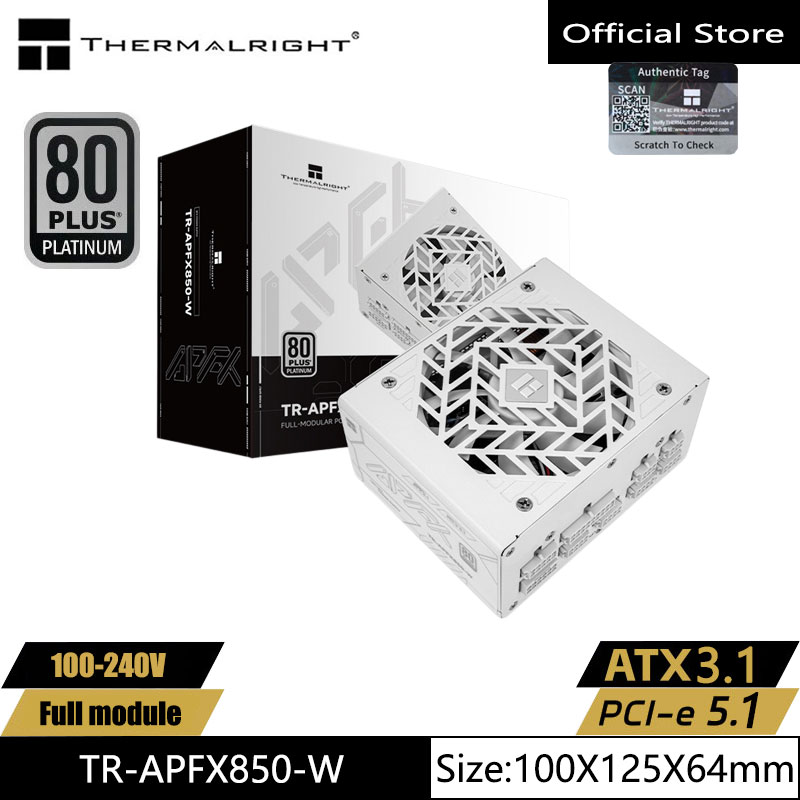 Thermalright TR-APFX850/1000-W - 1000W White Modular Power Supply 리뷰 및 가격