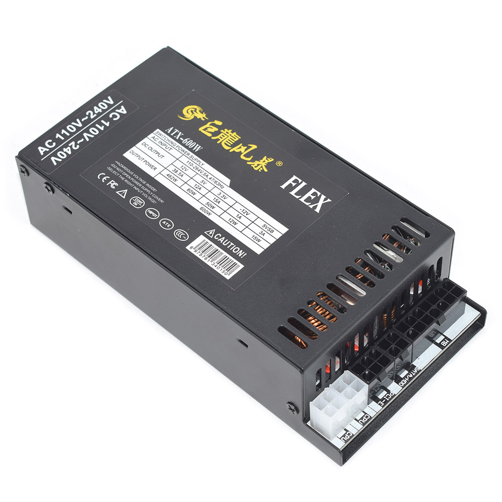 600W 전체 모듈형 1U 플렉스 ATX PSU PC  - Flex Atx Power Supply 600W 1U 리뷰 및 가격