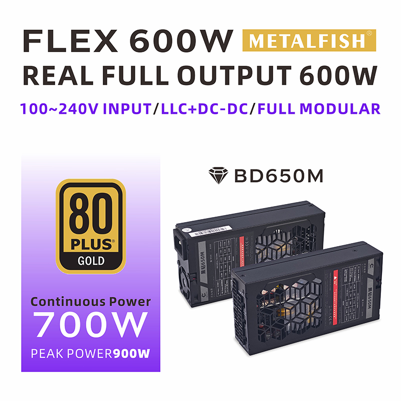 METALFISH Flex 600W 모듈형 파워 서플라 - Flex Atx Power Supply 600W 1U 리뷰 및 가격