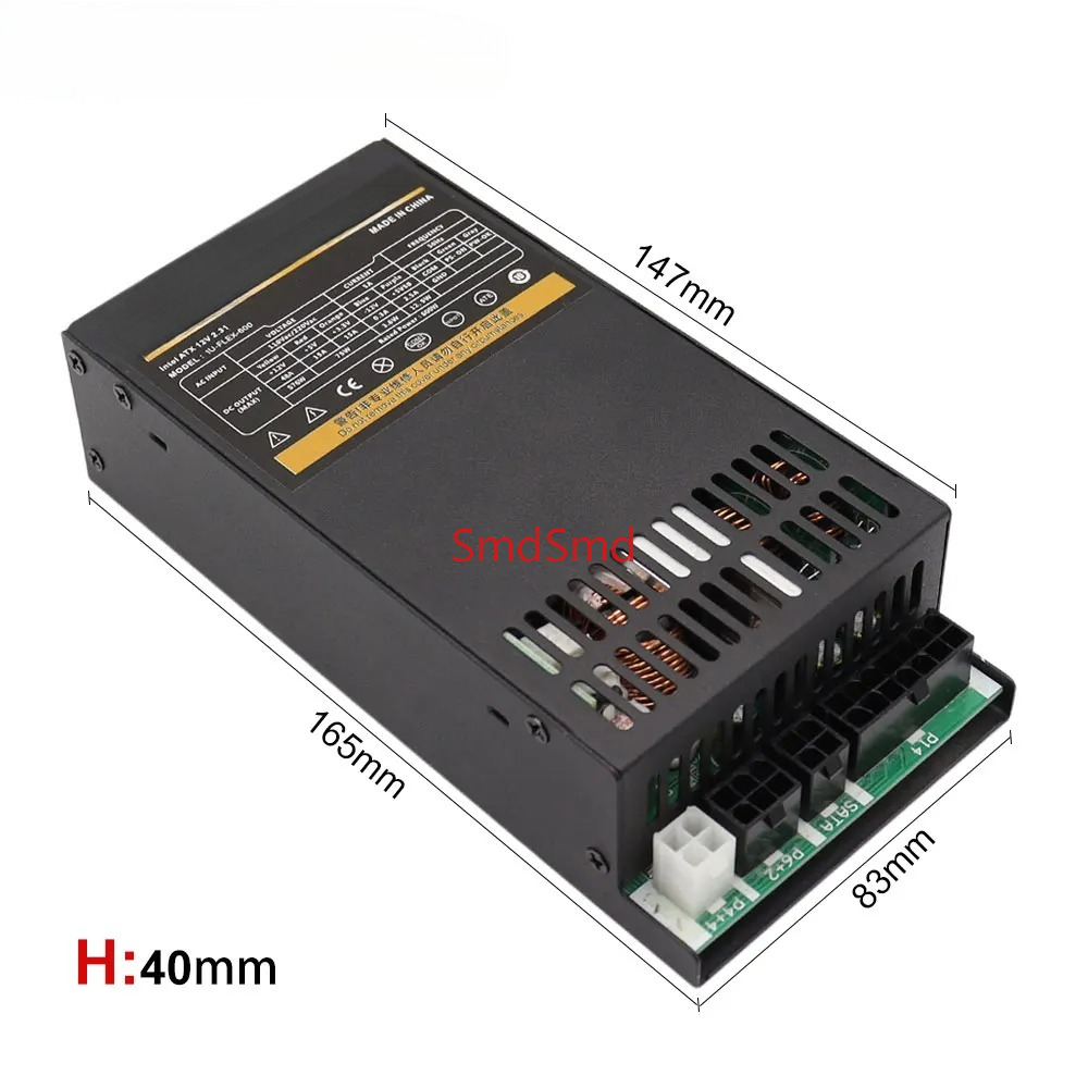 플렉스 600W 모듈형 파워 서플라이 소형 1U 컴퓨터 - Flex Atx Power Supply 600W 1U 리뷰 및 가격