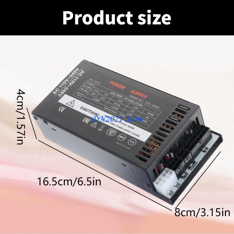 F3KE 조용한 냉각 팬 600W Flexs 고성능 P - Flex Atx Power Supply 600W 1U 리뷰 및 가격